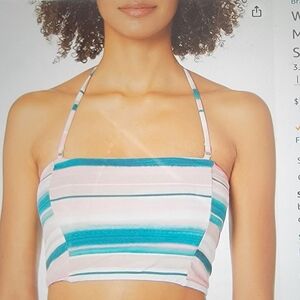 THE BIKINI LAB STANDARD MIDKINI BIKINI SWIMSUIT TOP